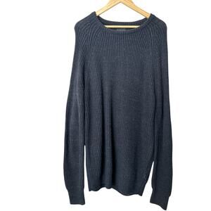 Billabong Garage Collection Chunky Ribbed‎ Blend Sweater Crew Neck XL
